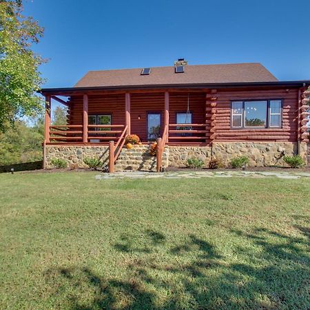 Cozy Log Cabin Getaway With Fire Pit And 3 Acres! Ruckersville Eksteriør billede