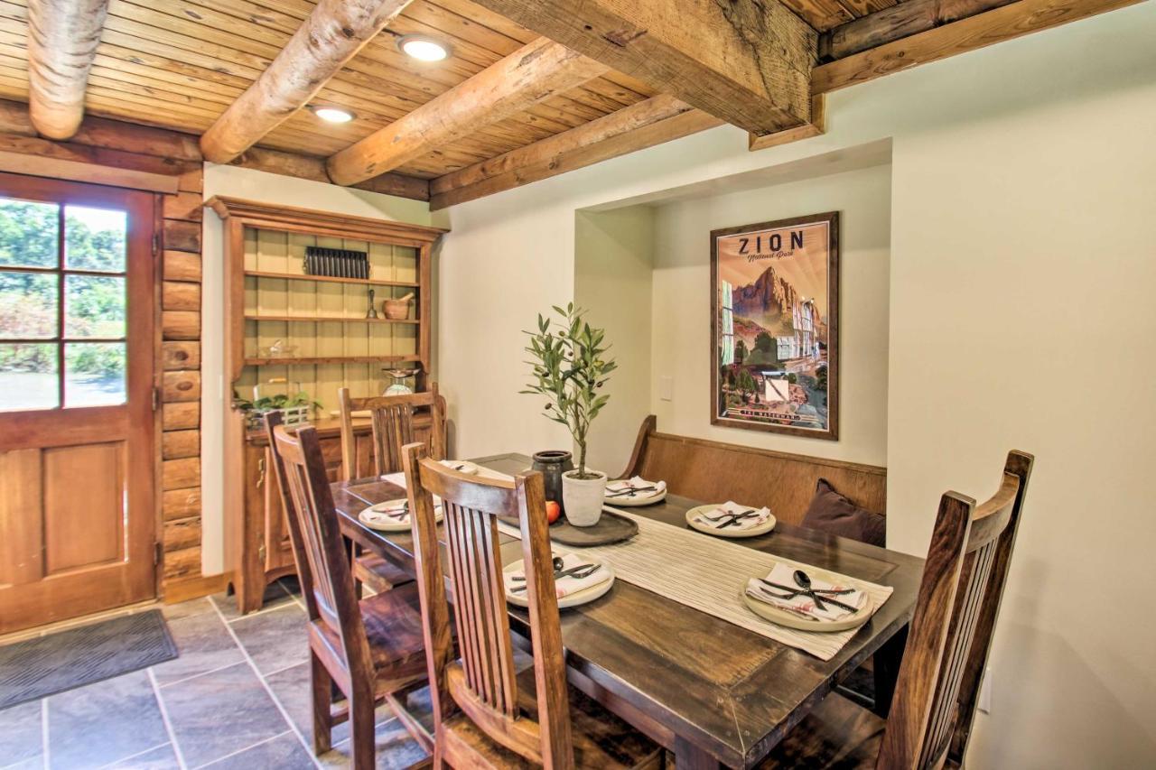 Cozy Log Cabin Getaway With Fire Pit And 3 Acres! Ruckersville Eksteriør billede