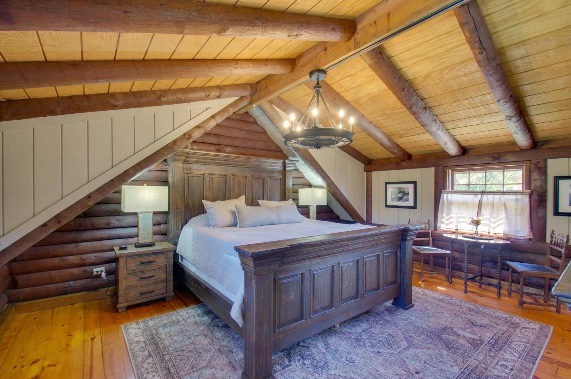Cozy Log Cabin Getaway With Fire Pit And 3 Acres! Ruckersville Eksteriør billede